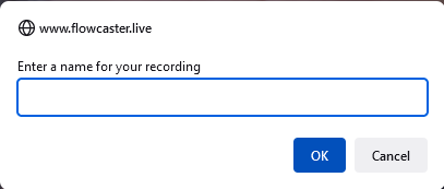 Name the recording